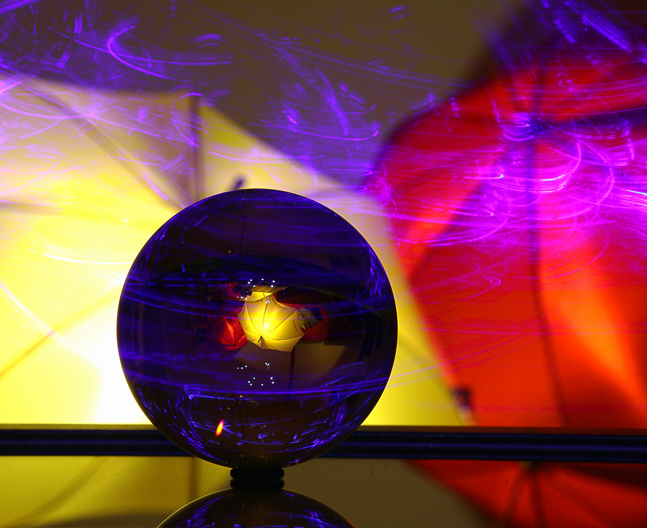 lensball meets light painting