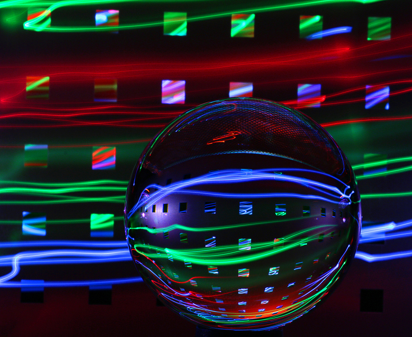 lensball meets light painting