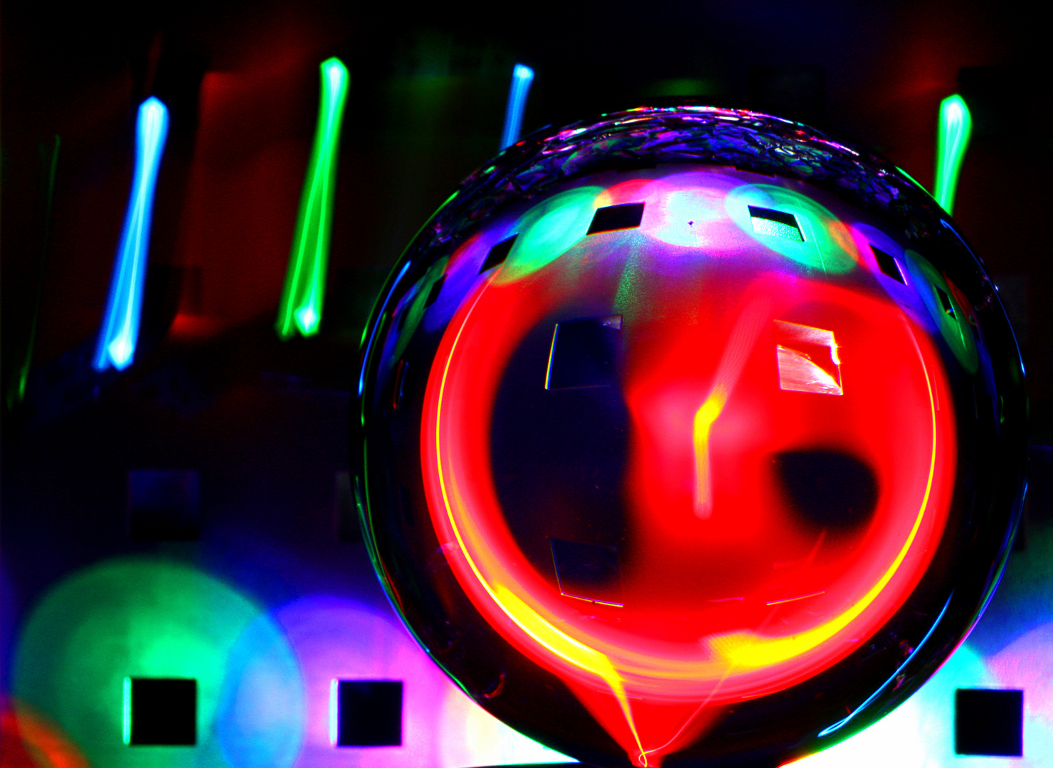 lensball meets light painting