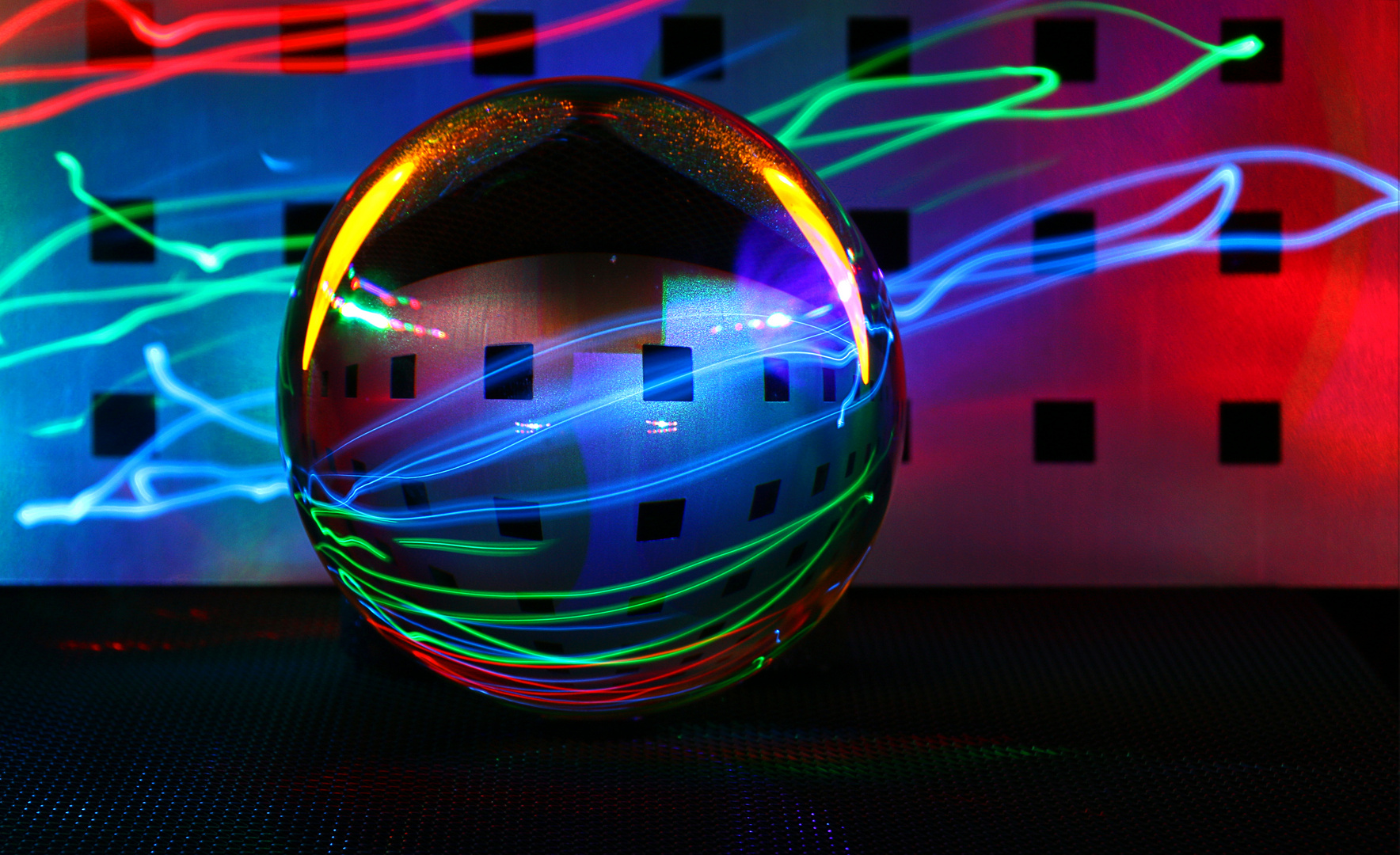 lensball meets light painting