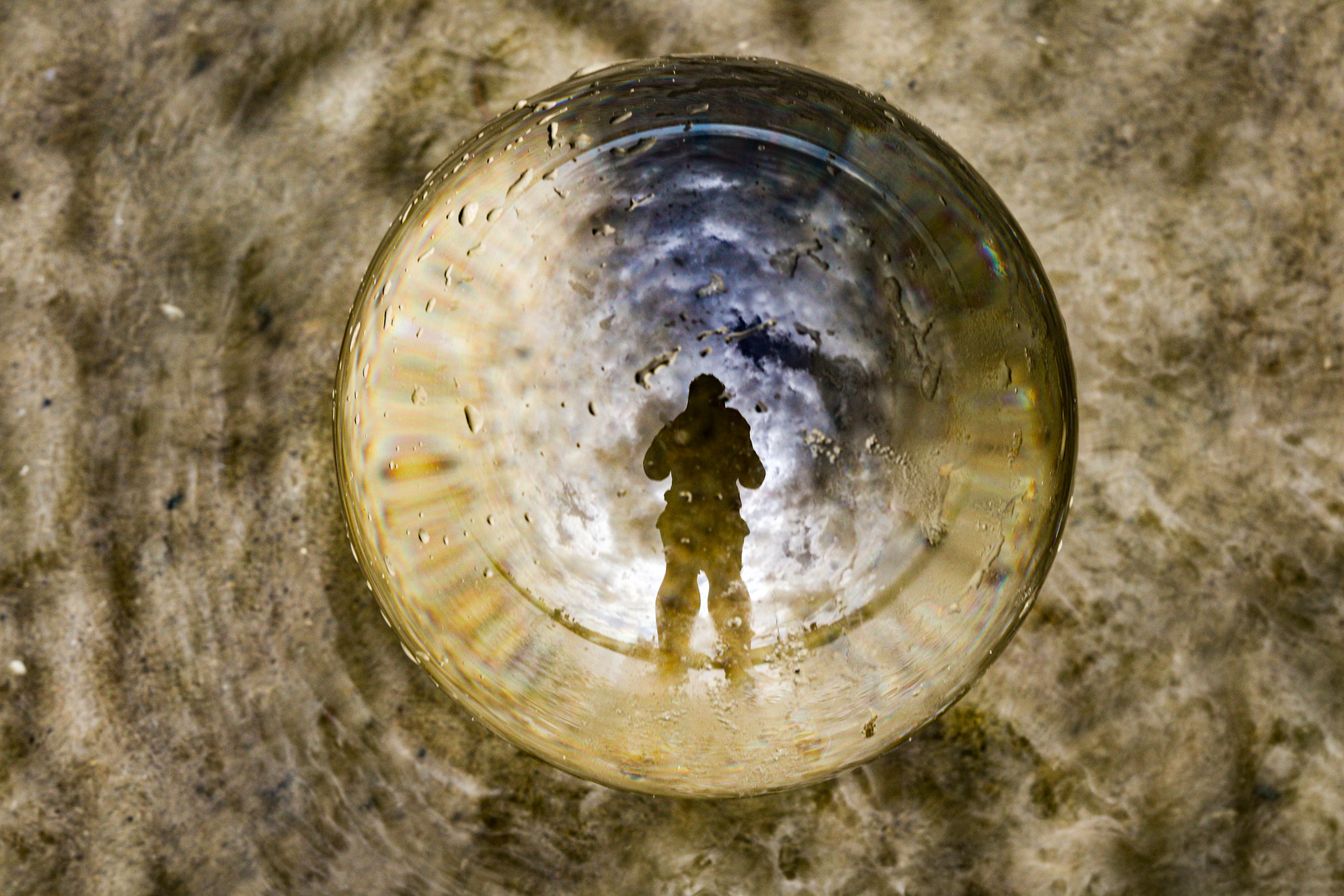 Lensball Selbstportrait