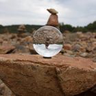 Lensballversuch in den Bergen Sardiniens