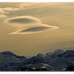 Lenticulaires sur le Mt Blanc