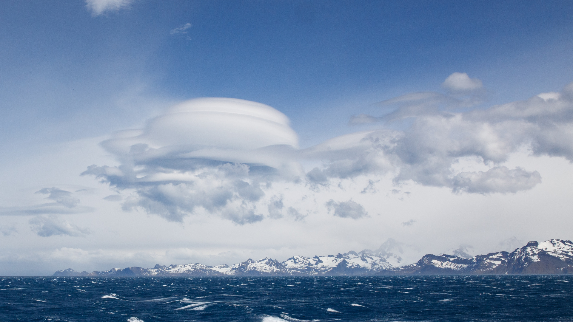 Lenticular Cloud, South Georgia