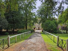 L’entrée du Château de Cassaigne