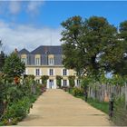 L’entrée du Château Guiraud