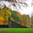 L'entrée du parc en automne