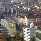 Lenzburg Bahnhof mit Hero