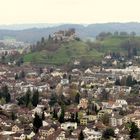 Lenzburg CH mit Schloss