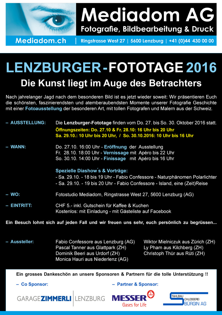 Lenzburger Fototage