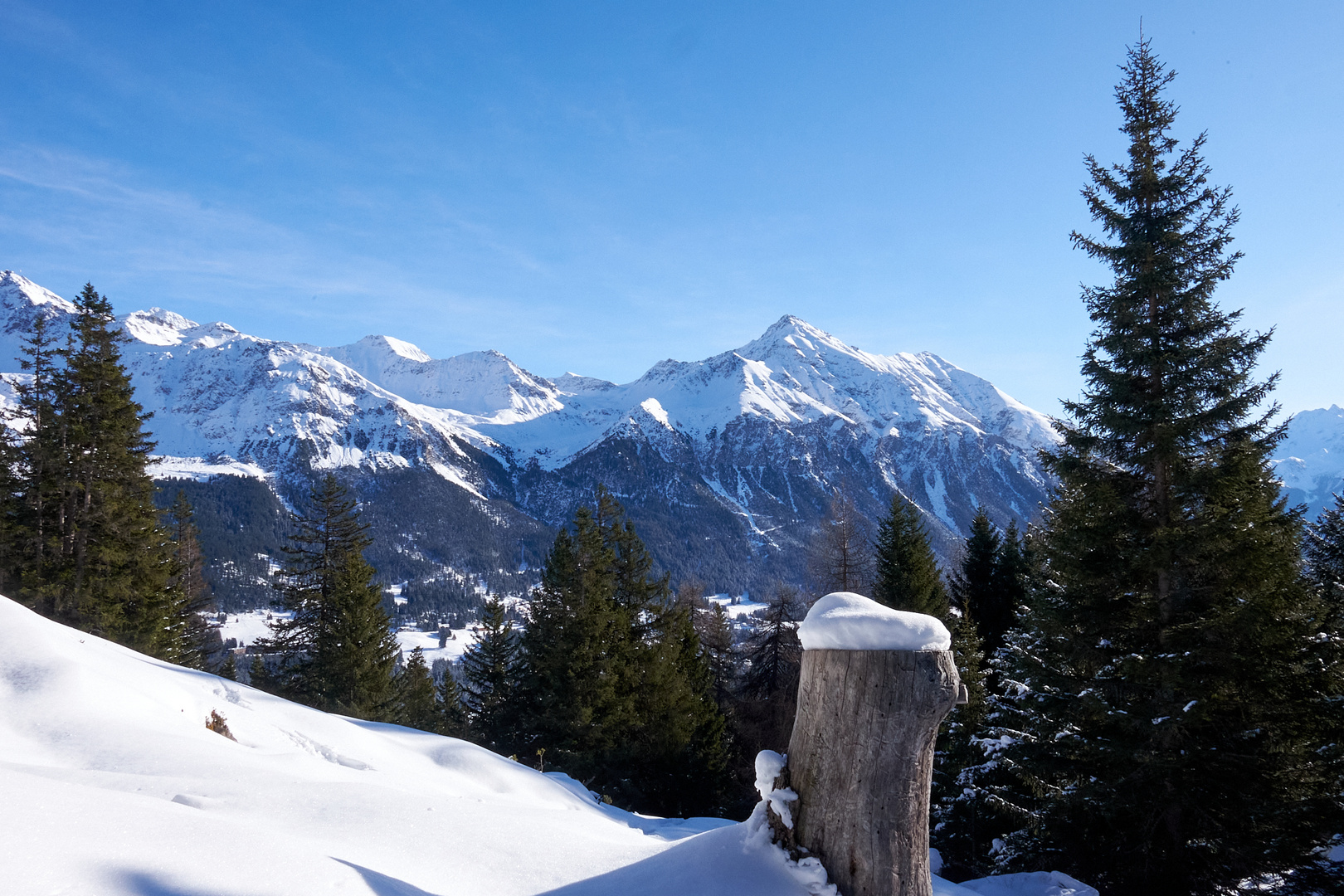 Lenzerheide im Schnee