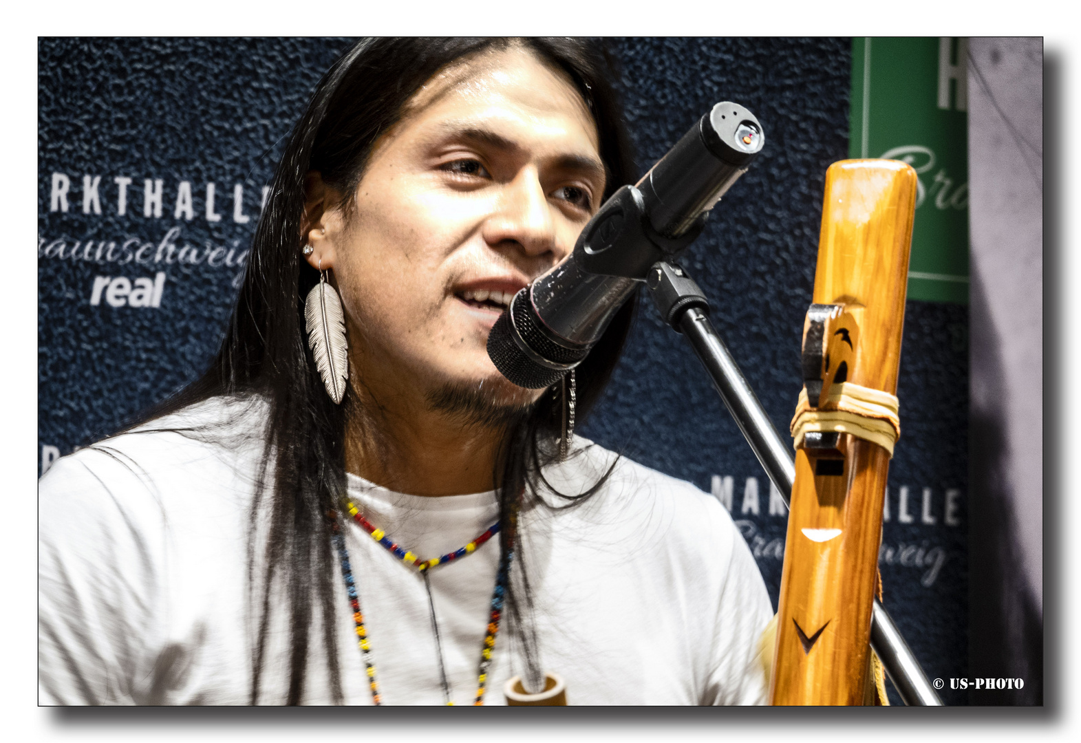 Leo Rojas in der Real Markthalle