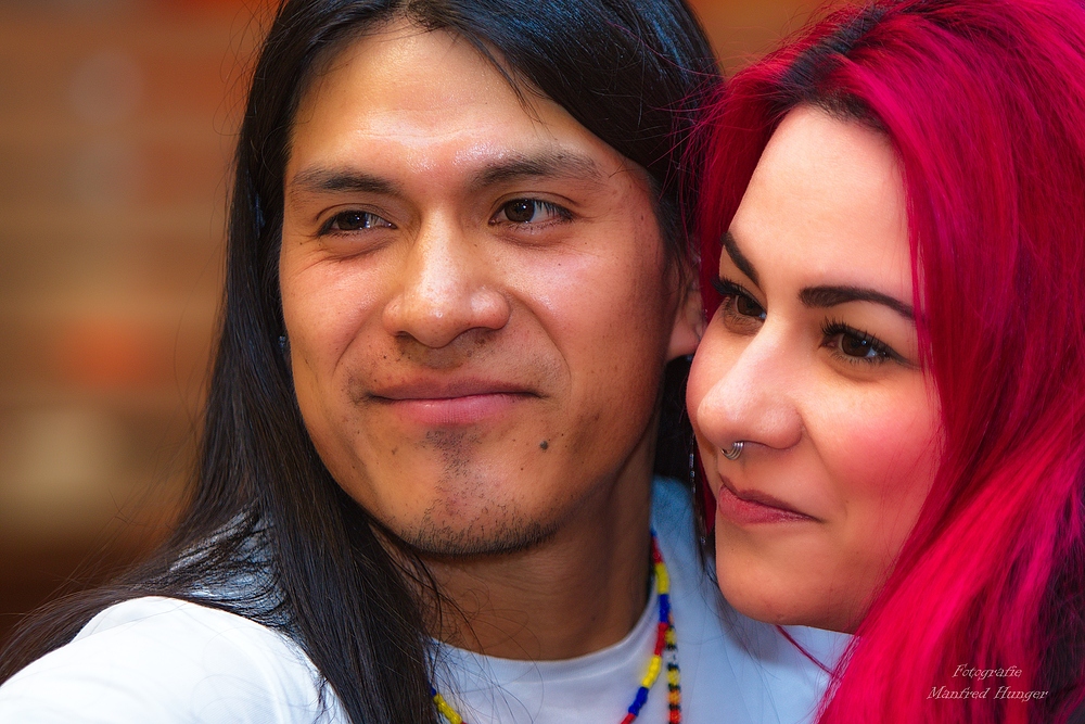 Leo Rojas mit Fan