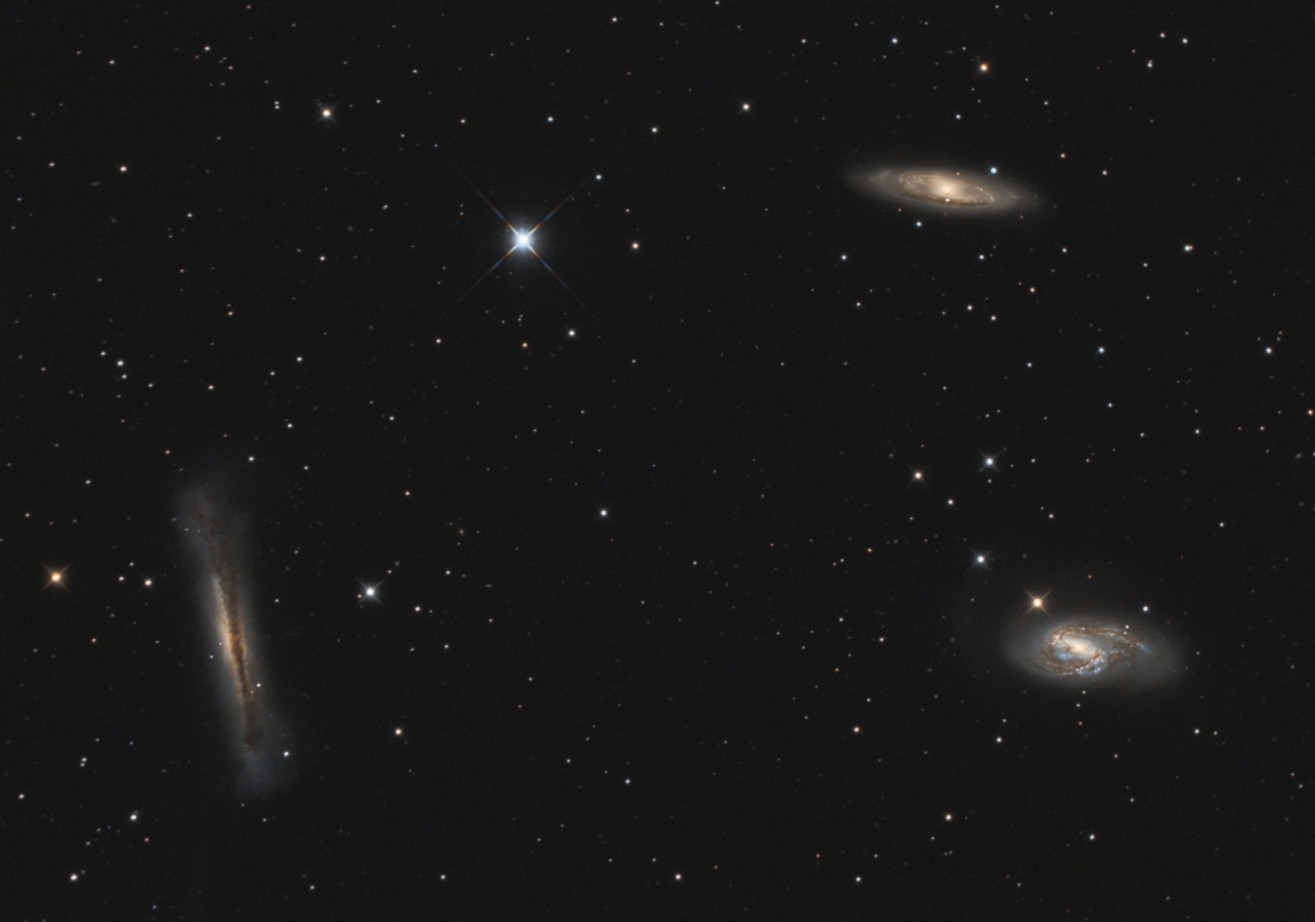 Leo Triplet Galaxiengruppe