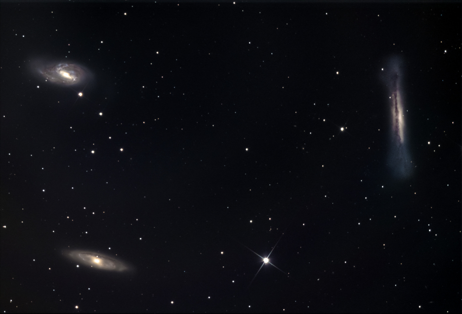 Leo Triplet Galaxygruppe