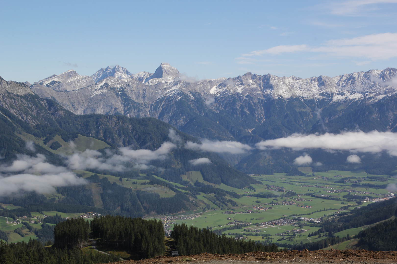 Leogang vom Asitz aus