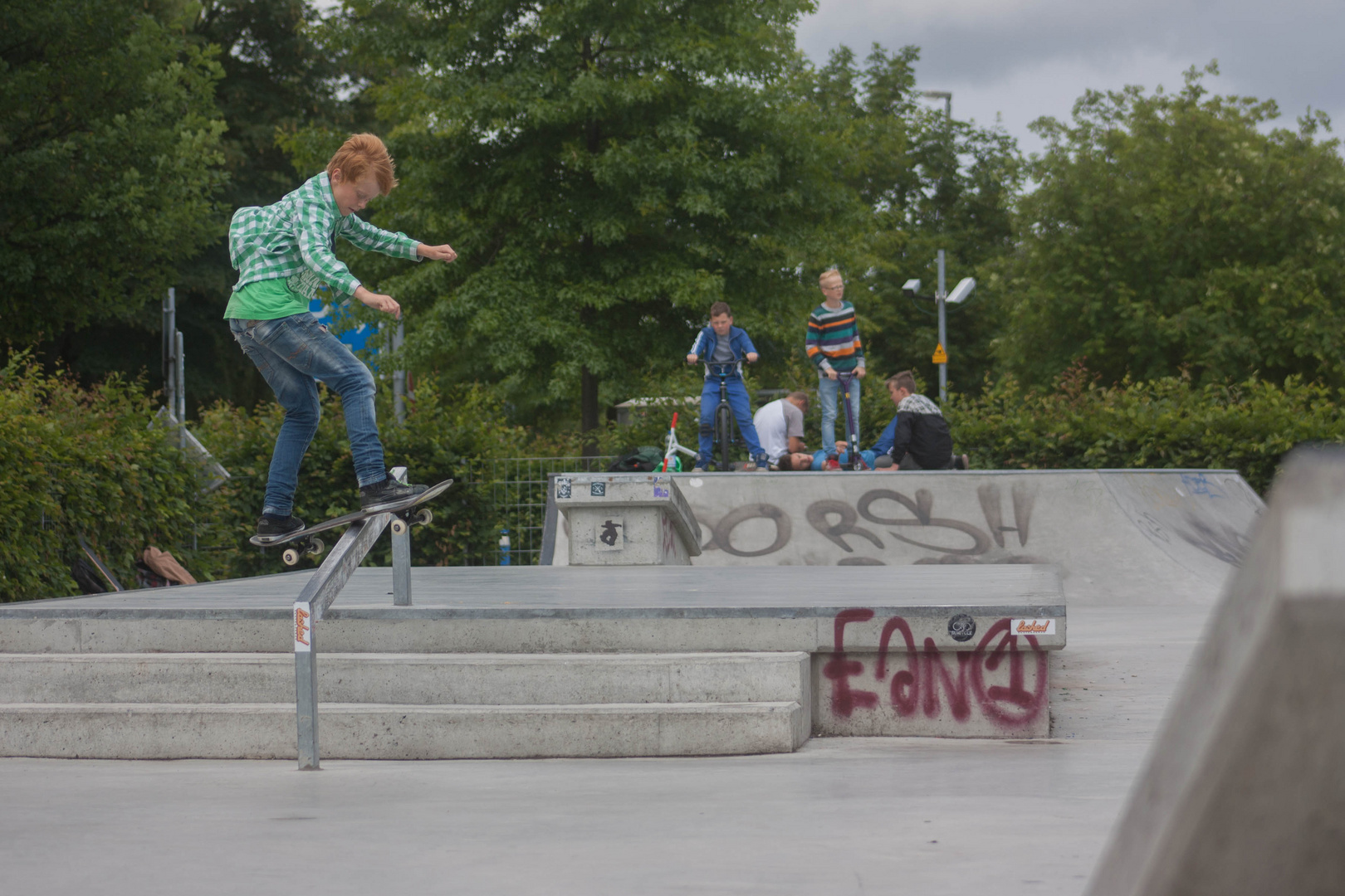 Leon van Benthum - fs Boardslide