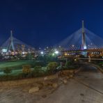 Leonard P Zakim Bunker Hill Bridge in Boston