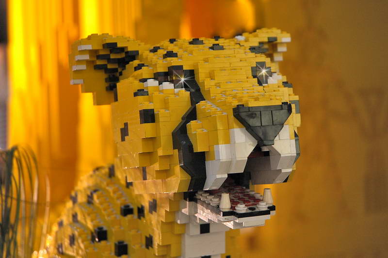 Leopard aus LEGO