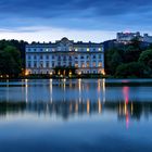 Leopoldskroner Weiher zur Blauen Stunde - ein Versuch