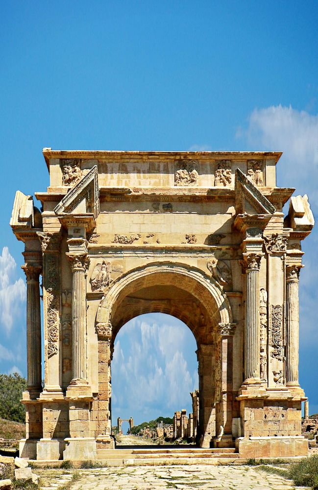 LEPTIS MAGNA : arc Septime Sévère