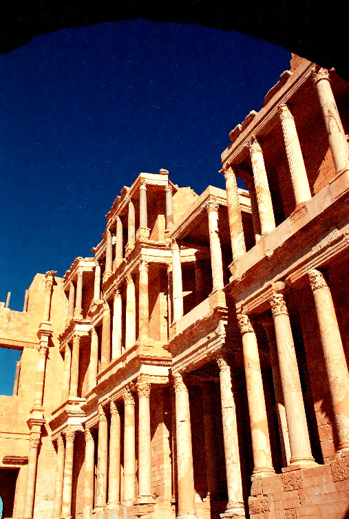 Leptis Magna - das Forum