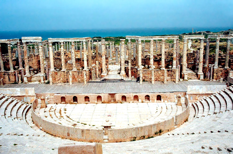Leptis Magna - Das Theater