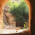 Leptis Magna -Gang im Amphitheater