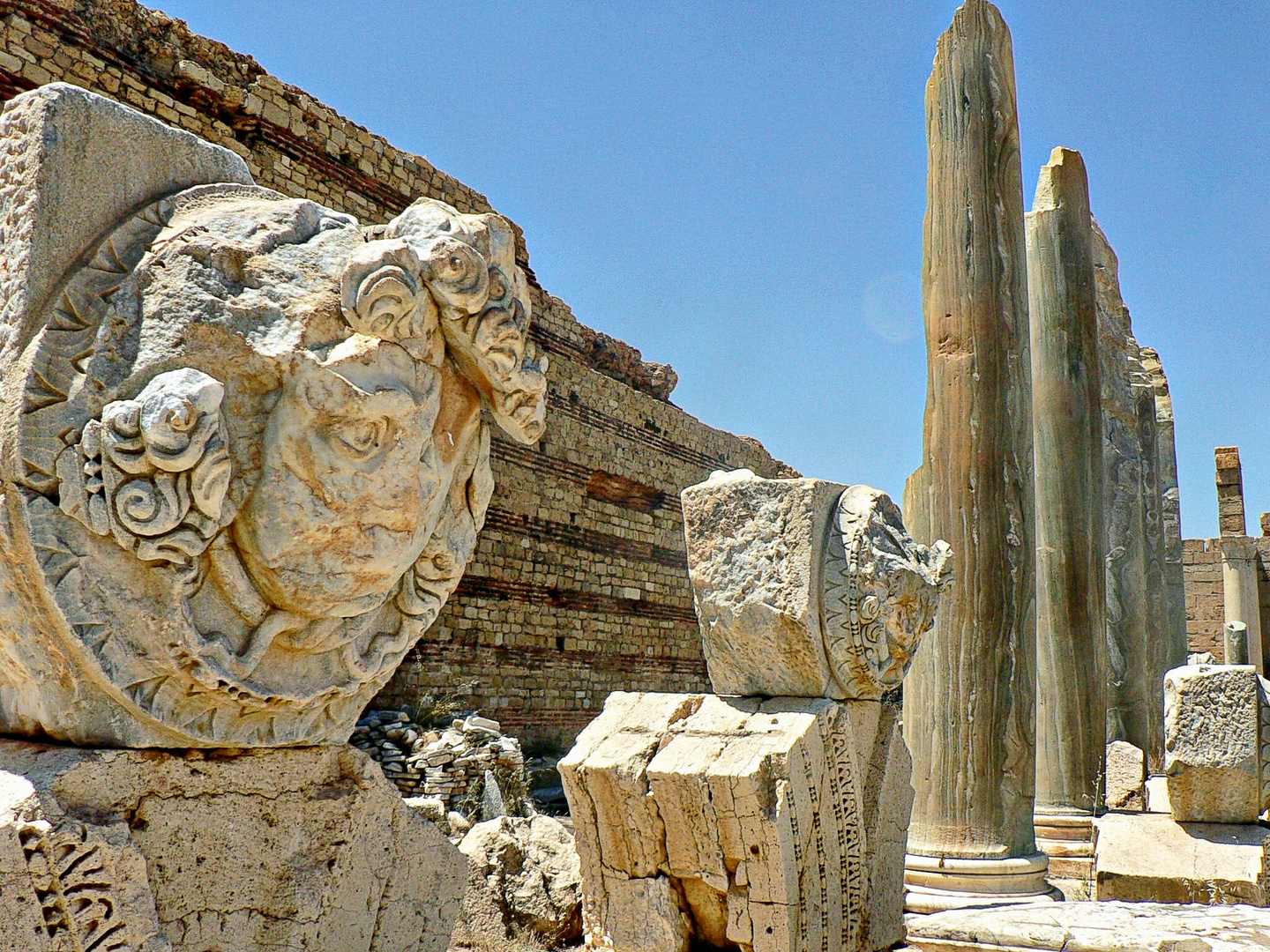 LEPTIS MAGNA : méduse