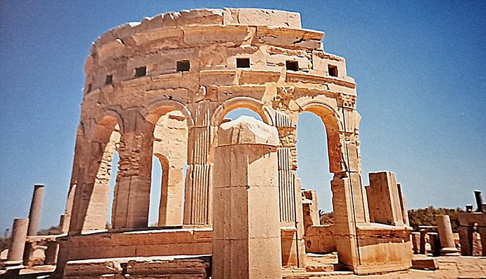 Leptis Magna...Libia....Il castello! 1999