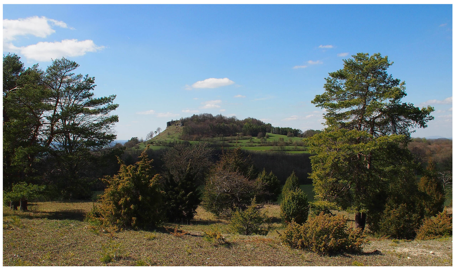 Lerchenbergblick zum Staffelberg