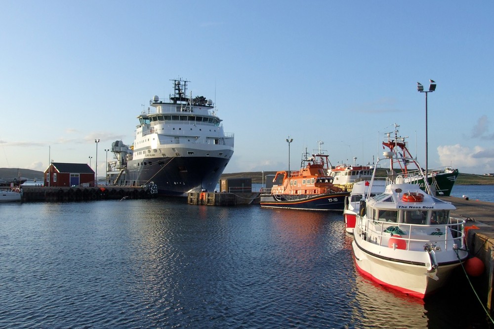 Lerwick harbour, Shetland