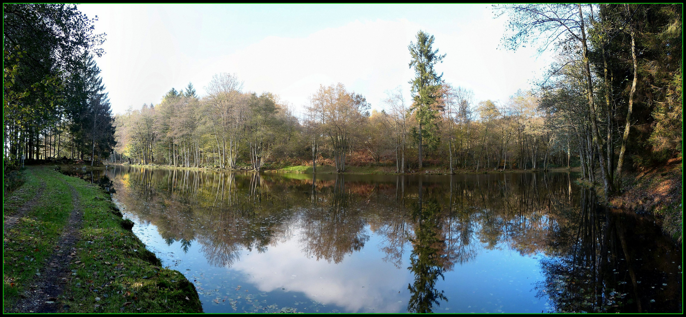 les 1000 étangs dans les Vosges en Novembre 2013