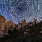 Les Agulles. Montserrat mountain.