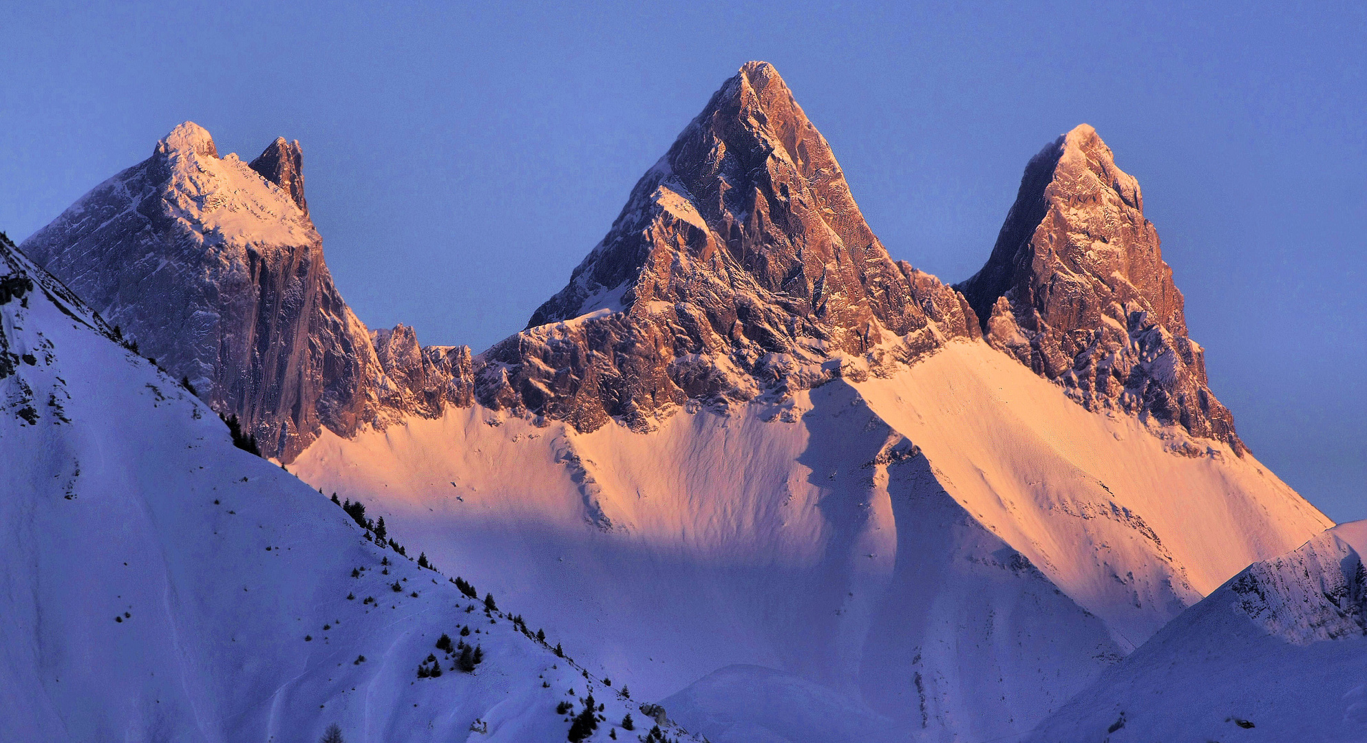 Les aiguilles d'Arves