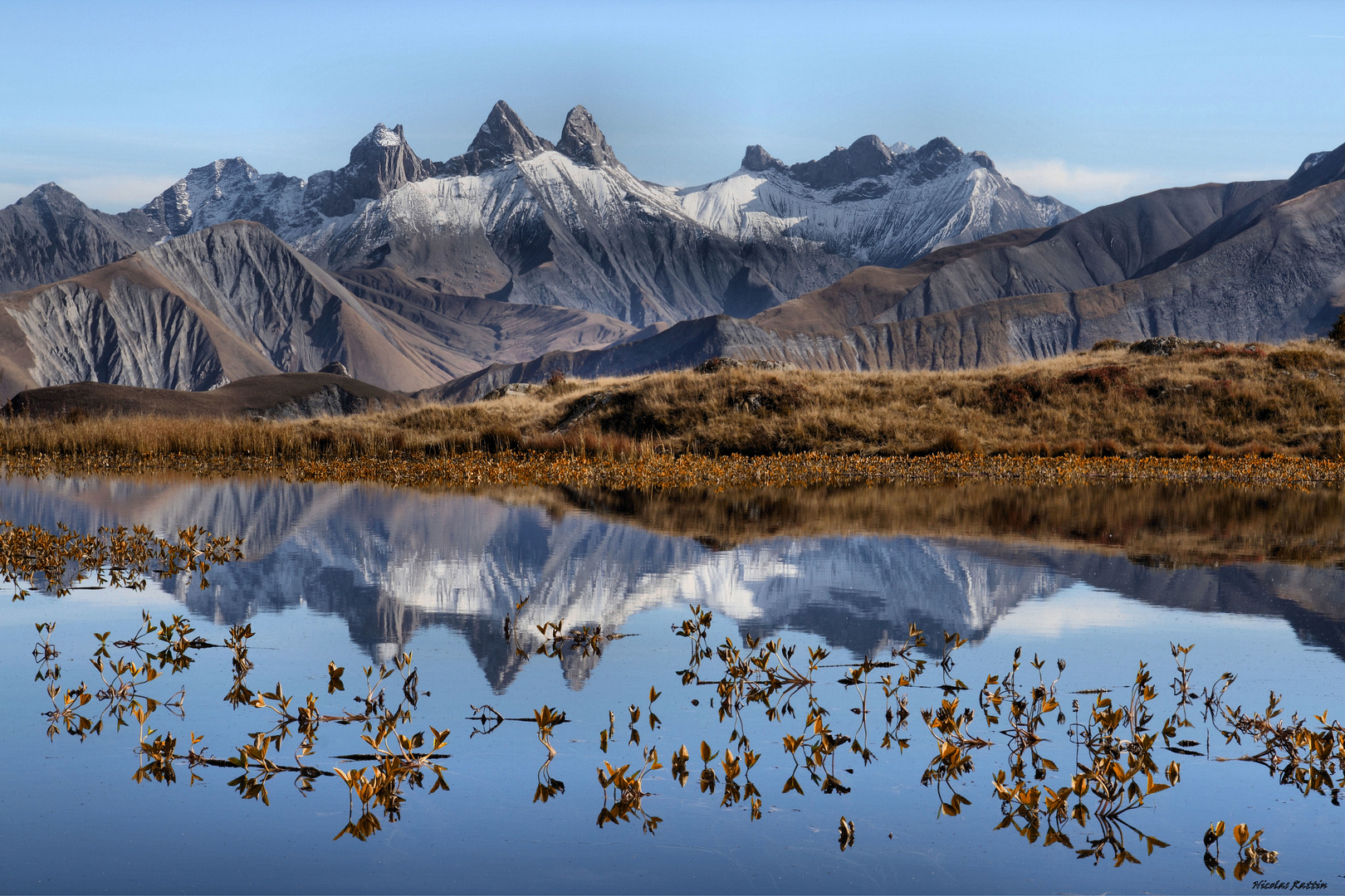 " Les aiguilles d'Arves (Savoie)