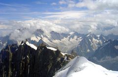 Les aiguilles de Chamonix