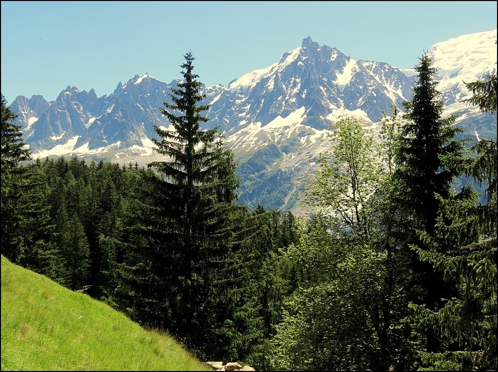 Les aiguilles de Chamonix