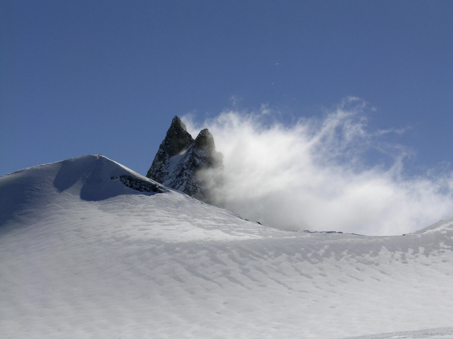 les aiguilles rouges d'arolla depuis vouasson