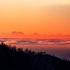 Les alpes suisse vues des Vosges