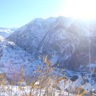 les alpes vu du chalet d'orcieres