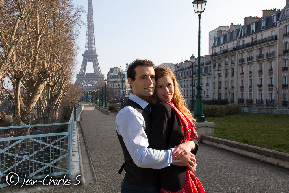 Les amoureux de la Tour Eiffel 2