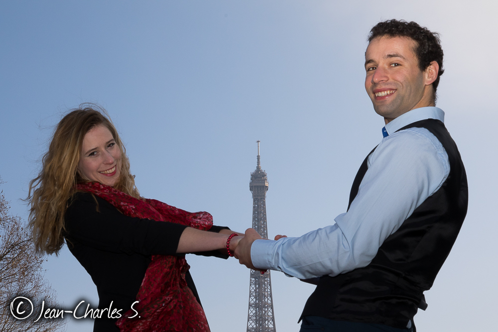 Les amoureux de la Tour Eiffel