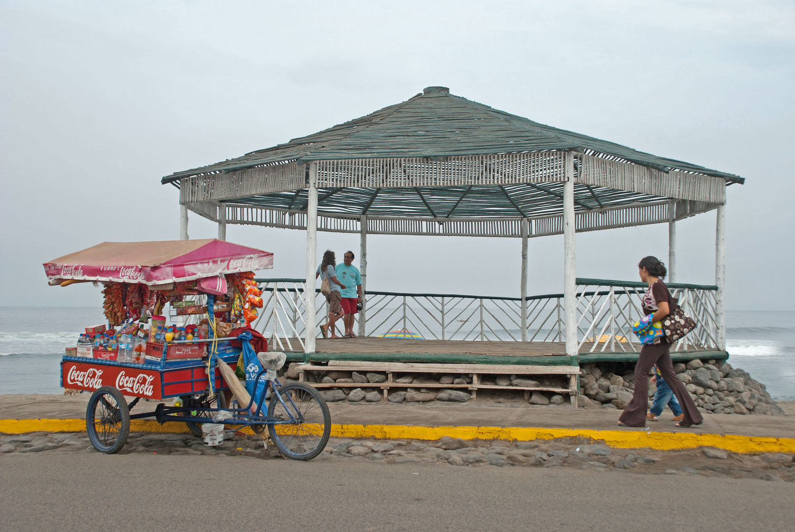 les amoureux du kiosque