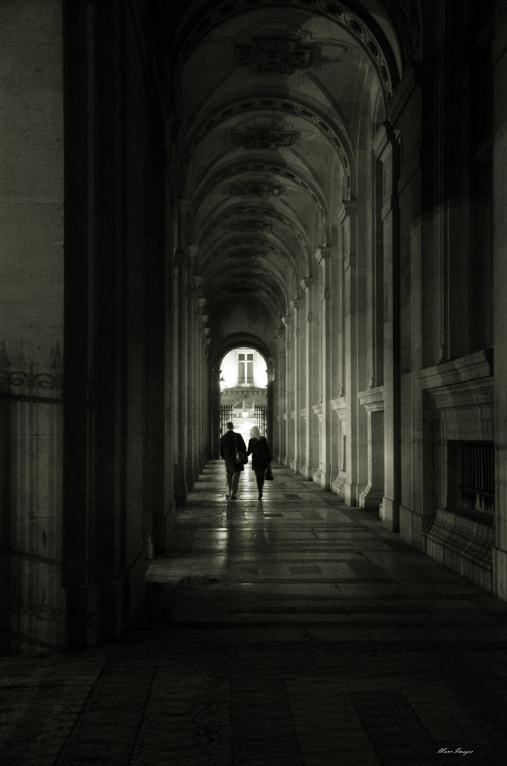 Les amoureux du louvre 