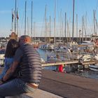 Les amoureux du port de San Remo 