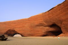 Les arches de la plage de Legzira 