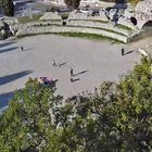 Les arènes de Cimiez vues du drone 