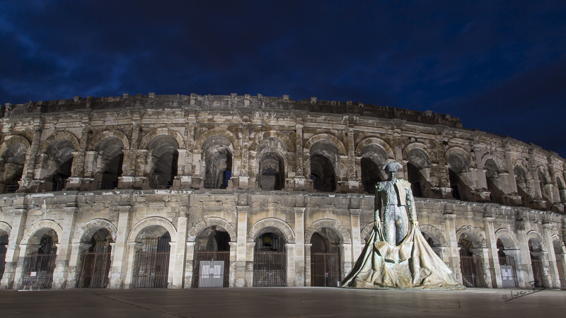 Les arènes de Nimes