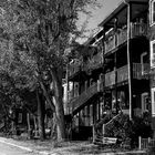 les balcons de bois